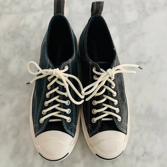 Converse Other - Converse Jack Purcell Sneaker Blue Suede 9 Leather